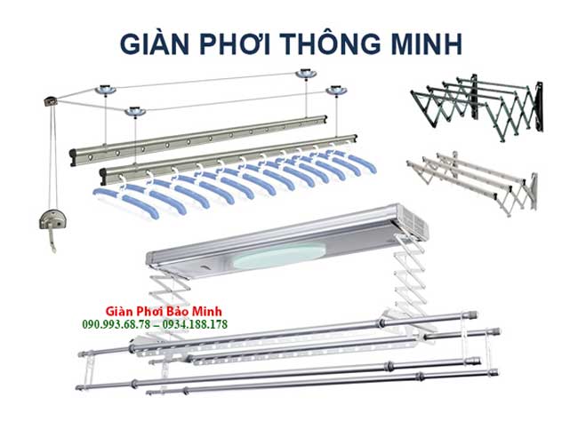 Giàn Phơi Thông Minh Chất Lượng - Giá Rẻ tại Bảo Minh