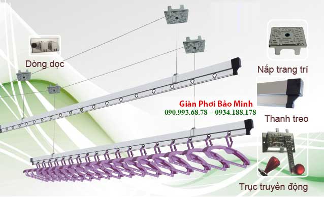 Giàn phơi thông minh giá rẻ