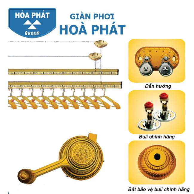 giàn phơi thông minh Hoà Phát Star KG-900