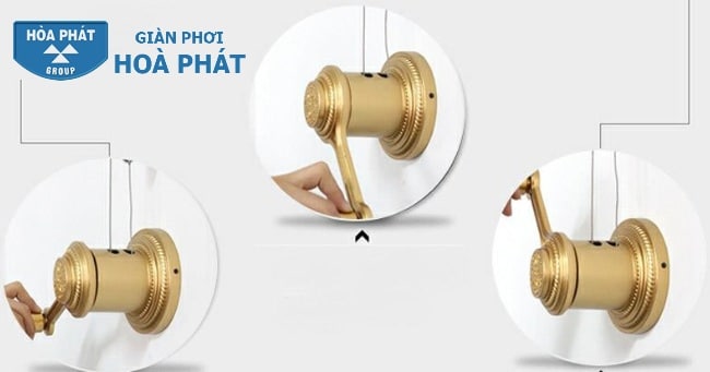 giàn phơi thông minh Hoà Phát Star KG-900