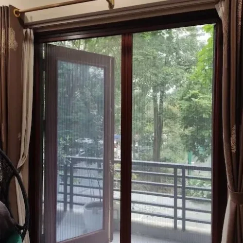 Alternative view of Cửa lưới chống muỗi dạng xếp 1 cánh DX 09