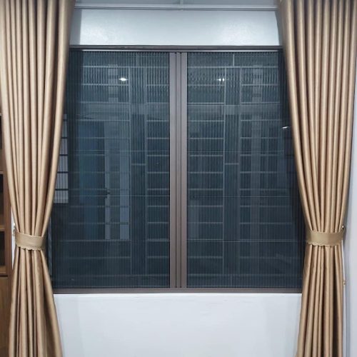 Cửa lưới chống muỗi dạng xếp DX 01