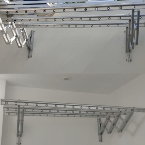 Giàn Phơi Thông Minh Gắn Tường Kéo Ngang HP-768